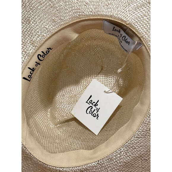 Lack of Color The Oasis Hat in Bone Small New Womens Sun Garden Beach - Picture 7 of 12